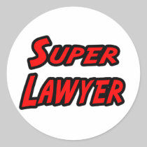 Super Lawyer Sticker