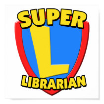Super Librarian posters
