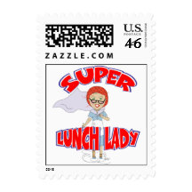 Super Lunch Lady Stamp