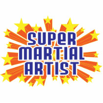 Super Martial Artist photo sculptures