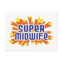 Super Midwife postcards by busybrain Super Midwife postcards
