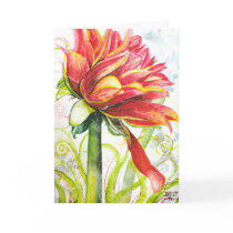 Super Model Greeting Card