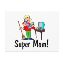 Super Mom (4 Arms) postcards