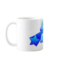 Super Mom Blue Mug by sixteenthkid Super Mom Blue Mug