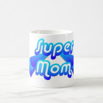 Super Mom Blue Mug