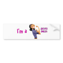 Super Mom bumper sticker bumper stickers