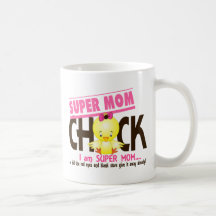 Super Mom Chick 2 Coffee Mugs