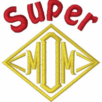 Super Mom embroidered shirts