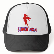 Super Mom hats by EllesPlanet Super Mom hats