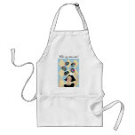Super Mom illustration apron
