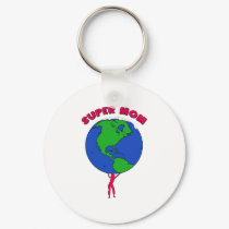 SUPER MOM keychains by dgpaulart SUPER MOM keychains