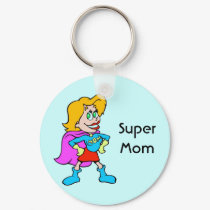 Super Mom keychains