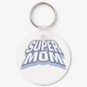 SUPER MOM keychains