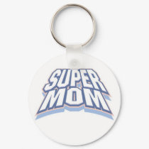 SUPER MOM keychains