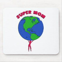 SUPER MOM mousepads