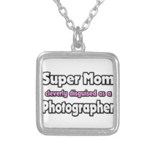 Super Mom ... Photographer Personalized Necklace