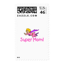 Super Mom Pink postage