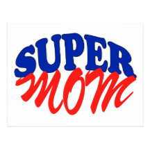 SUPER MOM POST CARDS