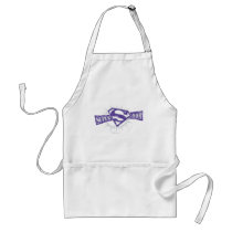 Super Mom Purple Starburst Aprons