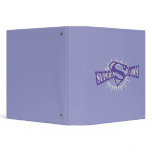 Super Mom Purple Starburst Binder