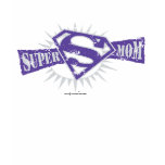 Super Mom Purple Starburst Tshirt