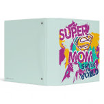 Super Mom Saving the World Binders