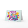 Super Mom Saving the World Card