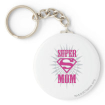 Super Mom Starburst Keychains