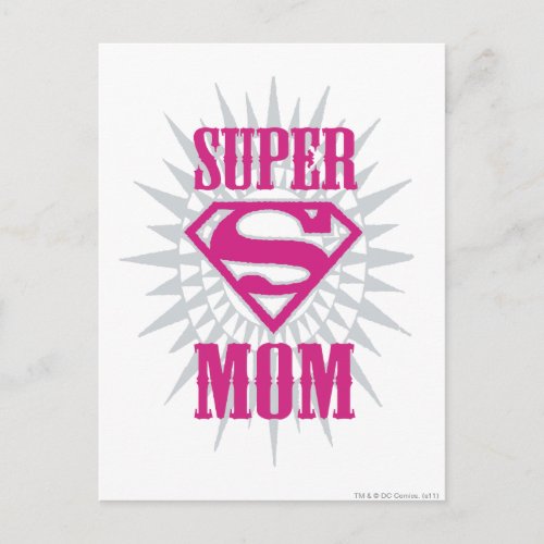 Super Mom Starburst Postcards