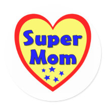 Super Mom stickers