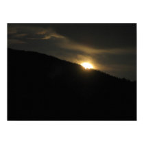 Super Moon over Washington Mountain posters