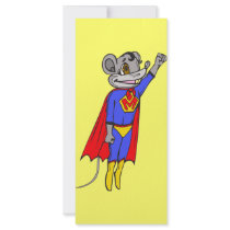 Super Mouse Full Color Rack Card