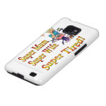 Super Mum, Wife, Tired. Design for Busy Mothers. Samsung Galaxy Cover