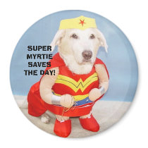 SUPER MYRTIE SAVES THE DAY! magnets by myrtieshuman SUPER MYRTIE SAVES THE DAY! magnets