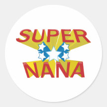 SUPER NANA STICKERS