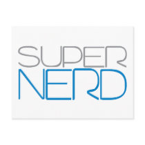 Super Nerd postcards