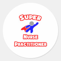Super Nurse Practitioner Sticker