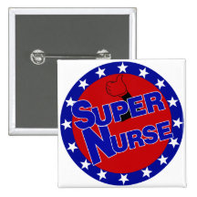 SUPER NURSE THUMBS UP - ENCOURAGEMENT PINS