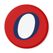 Super O magnets by obamashirts Super O magnets