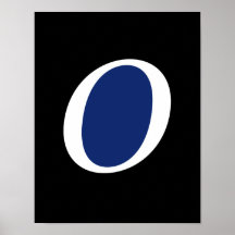 Super O white Print