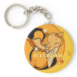 Super Orange Ice Cream Keychain