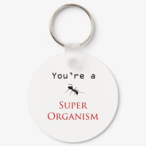 Super Organism keychains by tinycow Super Organism keychains