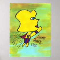 SUPER PEANUT MAN Poster