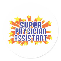 Super Physician Assistant stickers