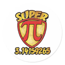 Super PI stickers