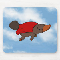Super Platypus mousepads by KhagerIdeas Super Platypus mousepads