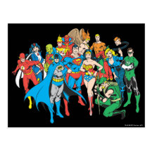 Super Powers Collection 2 Post Card