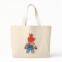 Super Puzzle Fighter II Turbo Akuma Canvas Bags