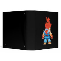 Super Puzzle Fighter II Turbo Akuma Vinyl Binders