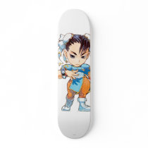 Super Puzzle Fighter II Turbo Chun-Li Skateboard